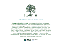 Tablet Screenshot of longview-gis.com